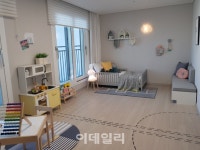 한파에도 e편한세상 청계 센트럴포레 모델하우스 북적