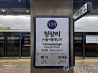 나 못 내렸다...청량리역서 승객 선로 무단 진입에 운행 지연