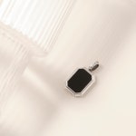 에메랄드 컷 블랙 오닉스 스터링실버 스핀 펜던트 OTP121701OXB- 이랜드몰