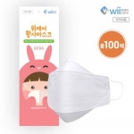 위텍코퍼레이션 위케어 아동용 황사마스크 KF94 소형 [100매] - 에누리 가격비교