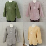 메밀꽃피는날 남녀공용 고급자수(상의) 생활한복 - 에누리 가격비교