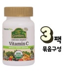 네이처스플러스 Source of Life Garden 유기농 비타민C 60캡슐 [3개] - 에누리 가격비교