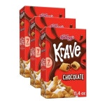 켈로그 크레이브 초콜릿 시리얼 Krave 323g 3팩 - 에누리 가격비교
