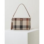 닥스 여성 GREAT HOUSE CHECK PVC 브라운 빅하우스체크 숄더백_DCBA2E686W2 - 에누리 가격비교