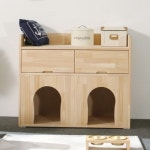 브릿지홈데코 원목 트윈 멍이하우스 - 에누리 가격비교