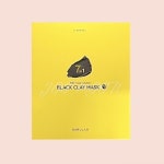 바루랩 7in1 토탈 솔루션 블랙 클레이 마스크 5매입 - 에누리 가격비교