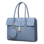 엘레강스 구시오이타리 잡지BAILA 게재 토트백 A4 PC 수납 PU 가죽 패션 리크루트 통근 비즈니스 여성 italy 블루 170.. : 에누리 가격비교... 