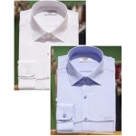 레노마 셔츠 슬럽 마이크로 체크_배색 반소매 클래식셔츠 RLUSG1902-BU - 에누리 가격비교