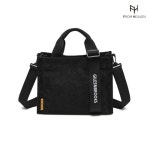 프롬헤븐 로이고 골덴 토트 크로스 에코백 S308 블랙 FREE 28 22 13 cm - 에누리 가격비교