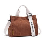 애드에딧 어반 코듀로이 에코백 브라운 28 22 13 cm : 에누리 가격비교  애드에딧 어반 코듀로이 에코백 브라운 28 22 13 cm : 에누리 가격비교