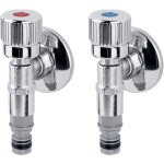 두진바스 슬림 세탁기 전용 수도꼭지 세탁수전 I자타입 온냉수 세트 DF71SET, 1개 - 에누리 가격비교