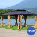 지아이엘 프리미엄 대형 파고라 캐노피 3.64x6m - 에누리 가격비교