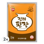 진미 가가호호 재래식 집된장 3kg [2개] - 에누리 가격비교