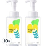 애경 순샘 맨손설거지 포밍 주방세제 시트러스향 500ml[10개] - 에누리 가격비교