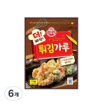 오뚜기 더 바삭 튀김가루 1kg [6개] - 에누리 가격비교