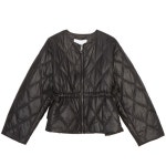 가니 F8063 099 여자 드로스트링 퀼팅 자켓 블랙 - 에누리 가격비교