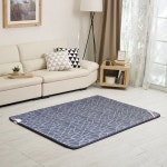 한일의료기 북유럽풍 클래식 탠그램 블루 전기장판[슈퍼더블, 150x195cm] - 에누리 가격비교