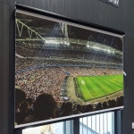 웰텍스 방염 빔프로젝터 롤스크린 블랙에디션[40인치] - 에누리 가격비교  웰텍스 방염 빔프로젝터 롤스크린 블랙에디션[40인치] - 에누리 가격비교