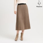 플리츠미 스타필드 하남 배색 밴딩 다이아 플리츠 스커트_PPSKF023007 - 에누리 가격비교