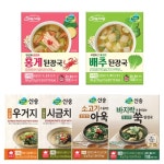신송 즉석국 블럭 된장국 6종 세트 5개입X6박스 총 30인분 지함6종- 1 지함6종 - 에누리 가격비교
