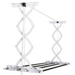 아텍스 천정건조대 베란다 빨래 건조대 일체형 봉 국산 봉스텐 3단 일체형1900mm - 에누리 가격비교