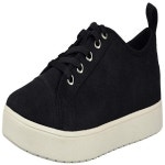 UGG Koolaburra 쿨라부라 by 여성용 W Kellen 로우 레이스 스웨이드 스니커즈 블랙 210135 10 Medium.. - 에누리 가격비교