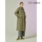 씨씨콜렉트 여성 헤링본 싱글 카라 코트_C234MSG165 - 에누리 가격비교
