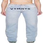 VETEMENTS 브이티엠앤티에스 여성 블루 자수 데님 진 241254F069003 - 에누리 가격비교