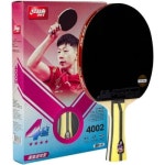 DHS H40024 별 탁구 라켓 허리케인 3 G888 고무 7 플라이 우드 핑퐁 무료 라운드 백 포함 Long Handle FL - 에누리 가격비교