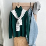 샵앤 여성 베이직 꽈배기 4col 목폴라 니트 티 BONG-WKN-278 - 에누리 가격비교