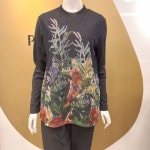 포라리 나염 블라우스 LA15041 구로 2001 : 에누리 가격비교  포라리 나염 블라우스 LA15041 구로 2001 : 에누리 가격비교