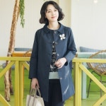 조이마담 J3306 둥근카라 코트 - 에누리 가격비교