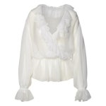 돌체앤가바나 블라우스 F79FGT FU1AT W0800 WHITE - 에누리 가격비교