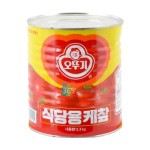 오뚜기 식당용 케찹 3.3kg (캔) [2개] - 에누리 가격비교