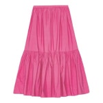 가니 러플 오가닉 코튼 미디 스커트 F8764 T - 에누리 가격비교