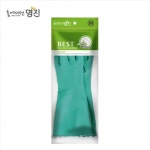 명진 베스트 레이온코팅 고무장갑 중 21x33cm 그린 - 에누리 가격비교