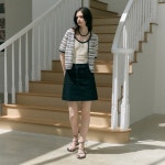 아미 마켓 영패션 모우트 LINEN OUT-POCKET MINI SKIRT_MOAT BLACK MO24USK002B-IM - 에누리 가격비교