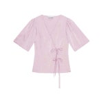 가니 V넥 랩 블라우스 F9411 T - 에누리 가격비교