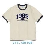 1989스탠다드 OUR 1989 쿨 코튼 링거 반팔_SRSSTD 0004 - 에누리 가격비교