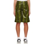 가니 그린 3포켓 인조 가죽 쇼츠 F8016 496 Spinach Green - 에누리 가격비교