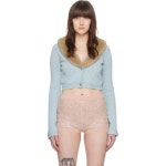 블루마린 블루 버튼 가디건 P422M439A N0647 DAWN BLUE - 에누리 가격비교