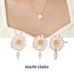 마리끌레르 와일드플라워 목걸이 귀걸이 2종 세트 MC377378 - 에누리 가격비교