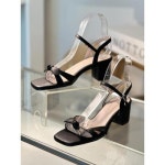 노튼 세이브존06 모아 리본 스퀘어 샌들힐 2Na032 - 에누리 가격비교