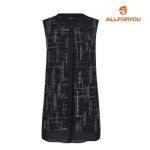 올포유 ALL21 여성 폴리 프린트 롱베스트 ALVEL4341 네이비915 105 - 에누리 가격비교