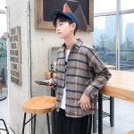 파파브로 남성 3컬러 오버핏 체크 긴팔 셔츠 DMC-SHA-QINSUM33 - 에누리 가격비교