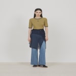 [오늘출발][로켓배송]씨씨콜렉트 플리츠 코튼 스커트 C222MSD031 LIGHT KHAKI 66 - 에누리 가격비교 [오늘출발][로켓배송]씨씨콜렉트... 