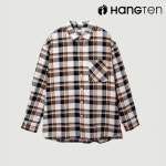 행텐 남성 다드 오버핏 체크 셔켓-AE1L302061320 - 에누리 가격비교