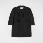 질샌더 엘리든 JIL SANDER Long tailored wool coat BLACK NEJIN6CT101-BK - 에누리 가격비교
