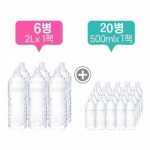 스파클 생수 무라벨 2L x 6개 + 500ml x 20개 - 에누리 가격비교