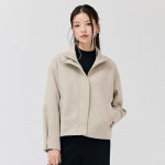 체이스컬트 동백01 울라이크 반코트 여성 하이넥 DFRG1171_2색 - 에누리 가격비교